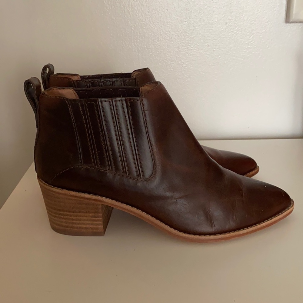 Madewell Western Style Booties, size 8